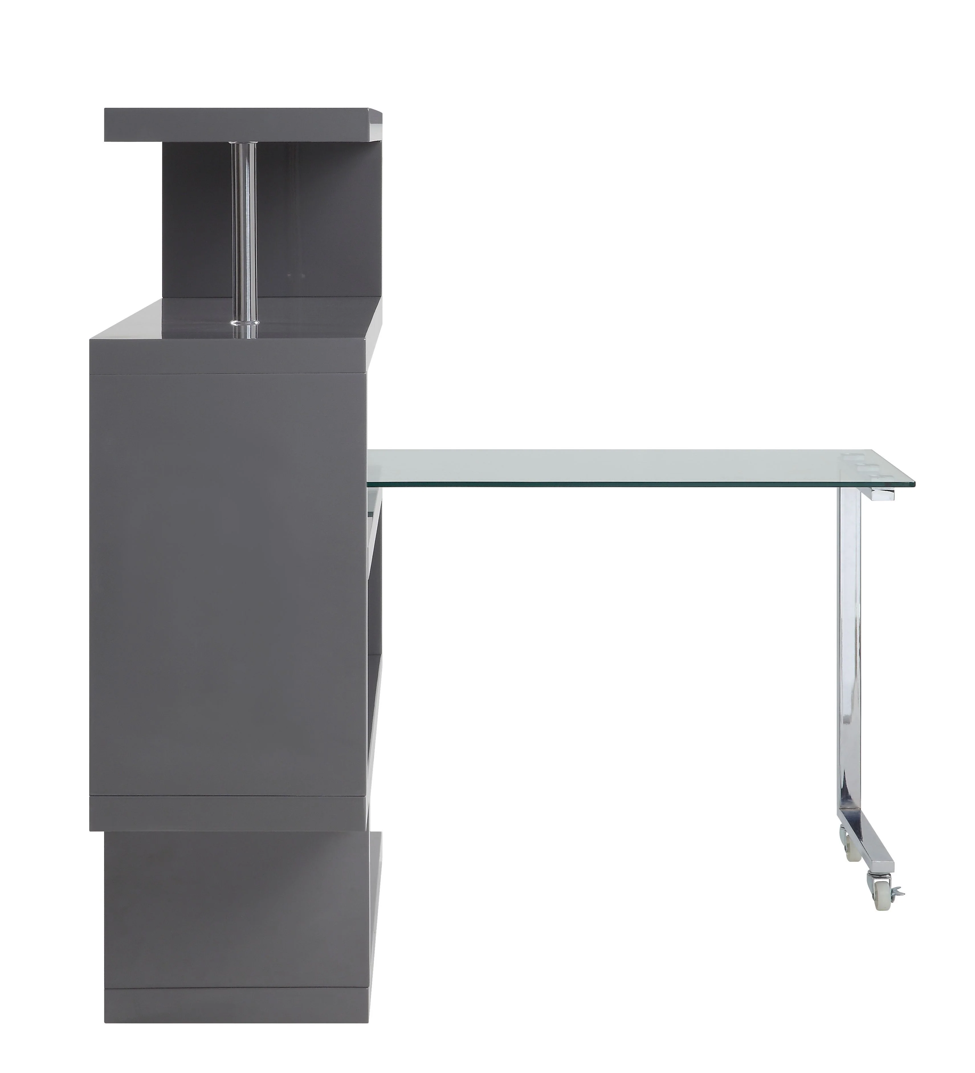 Raceloma - Writing Desk w/Shelf - Funk Metal Works LLC