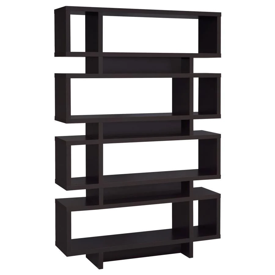 Coaster - 4-tier Open Back Bookcase - Funk Metal Works LLC