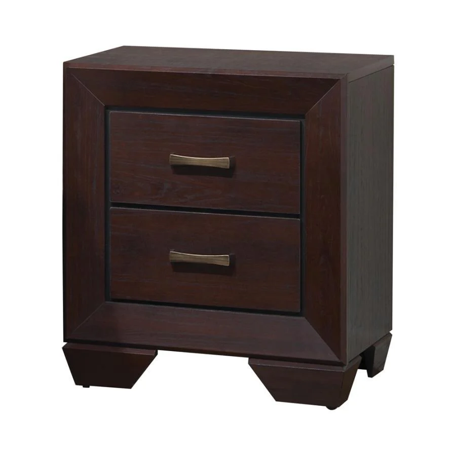 Kauffman - Nightstand - Brown - Funk Metal Works LLC