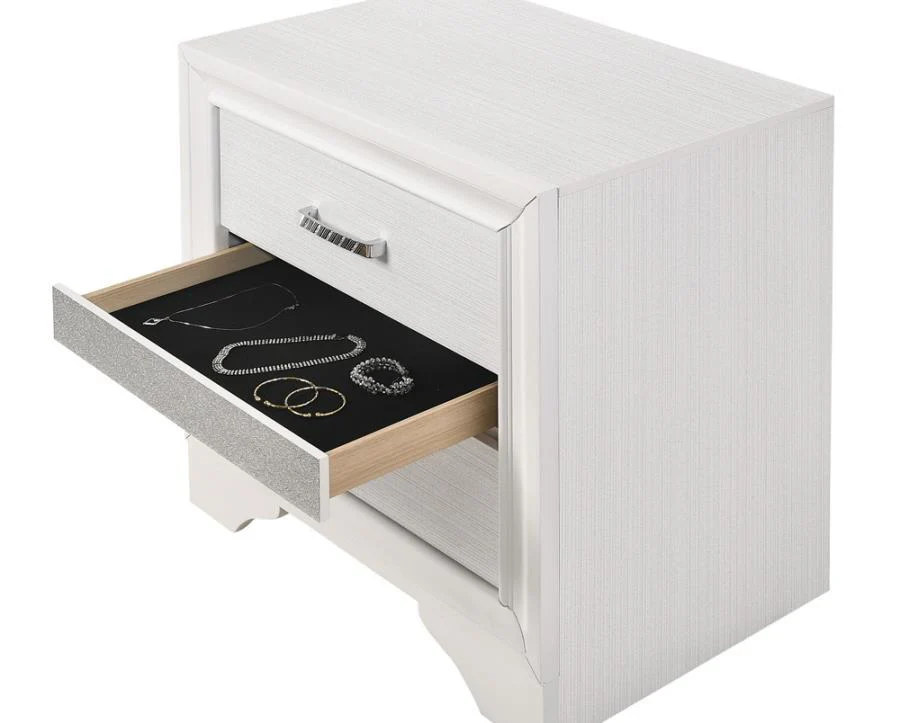 Miranda - 2-drawer Nightstand Tray - Funk Metal Works LLC