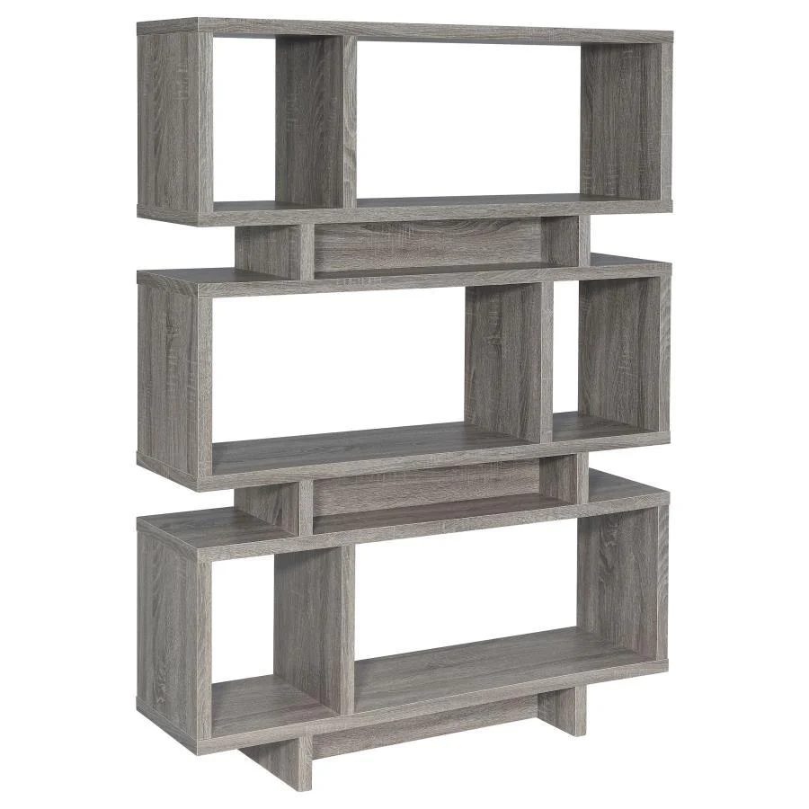 Coaster - 3-tier Geometric Bookcase - Funk Metal Works LLC