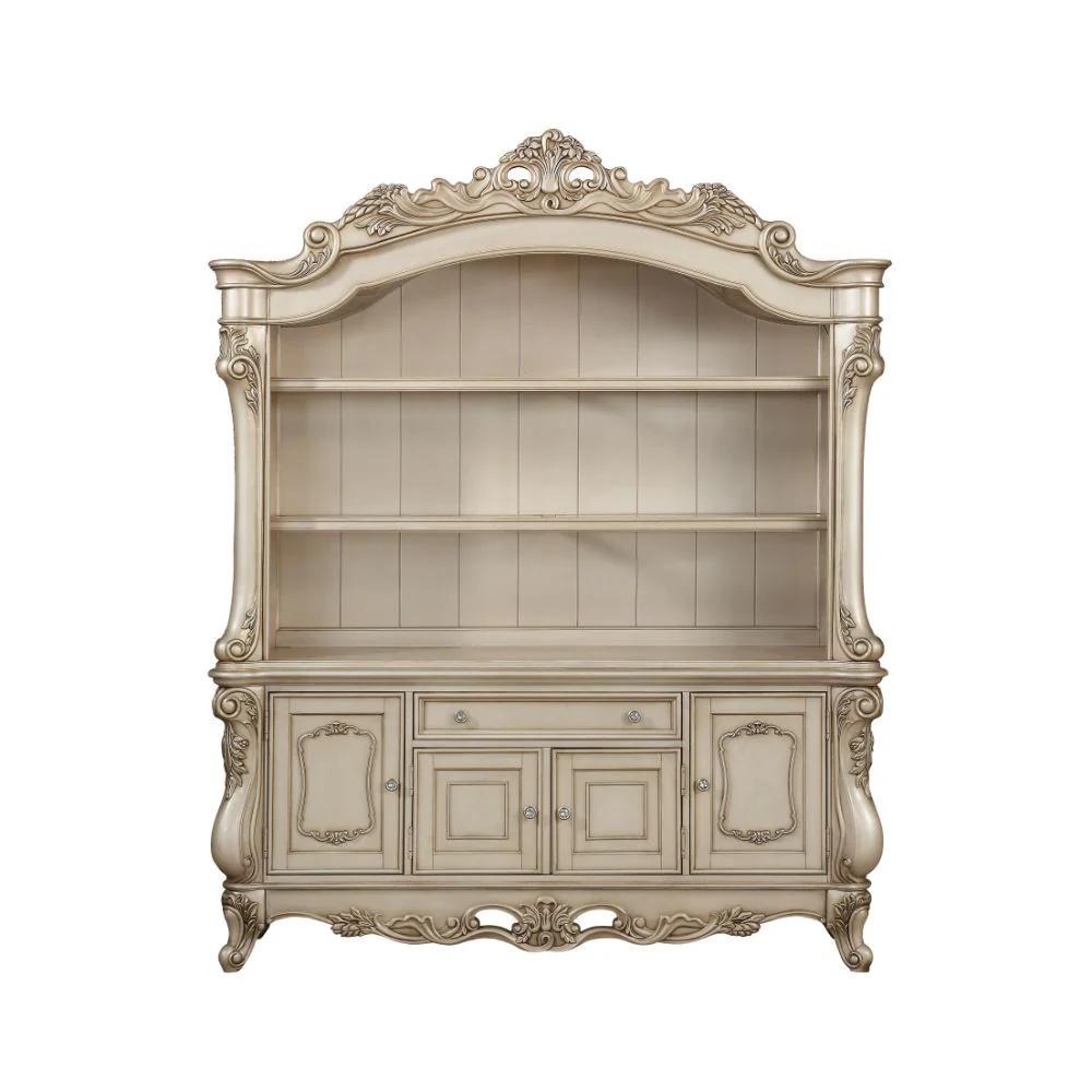 Gorsedd - Bookshelf - Antique White - Funk Metal Works LLC