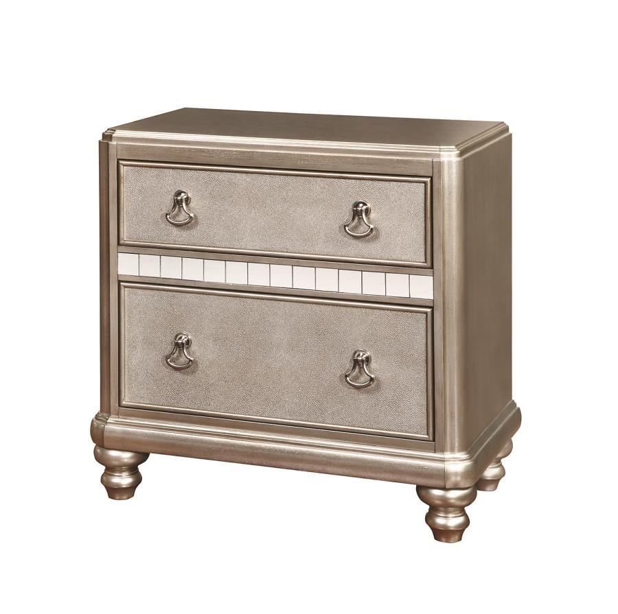 Bling Game - Nightstand - Silver - Funk Metal Works LLC