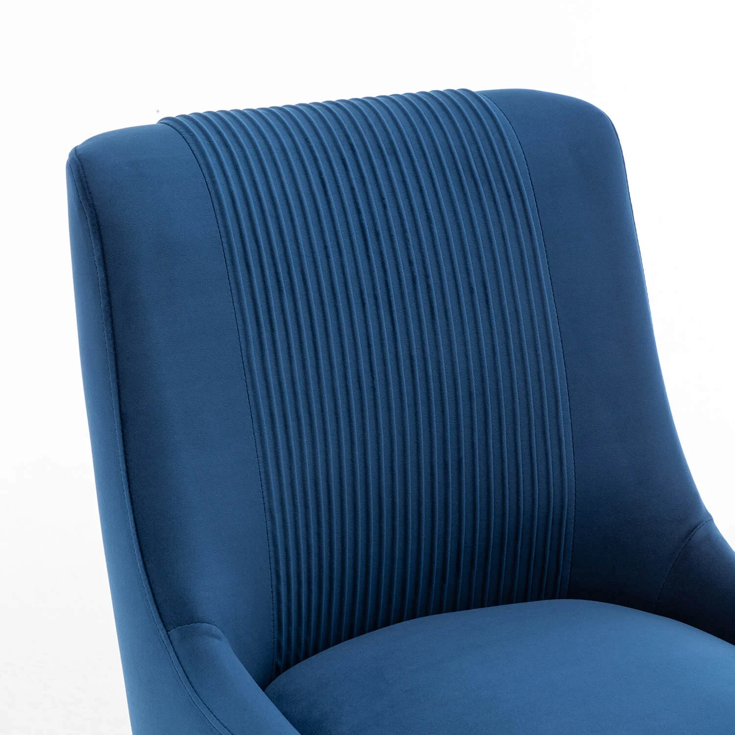 SEYNAR Contempoary Velvet Dining Chair Set of 2/4/6 with Metal Frame Legs and Back Pull - Funk Metal Works LLC
