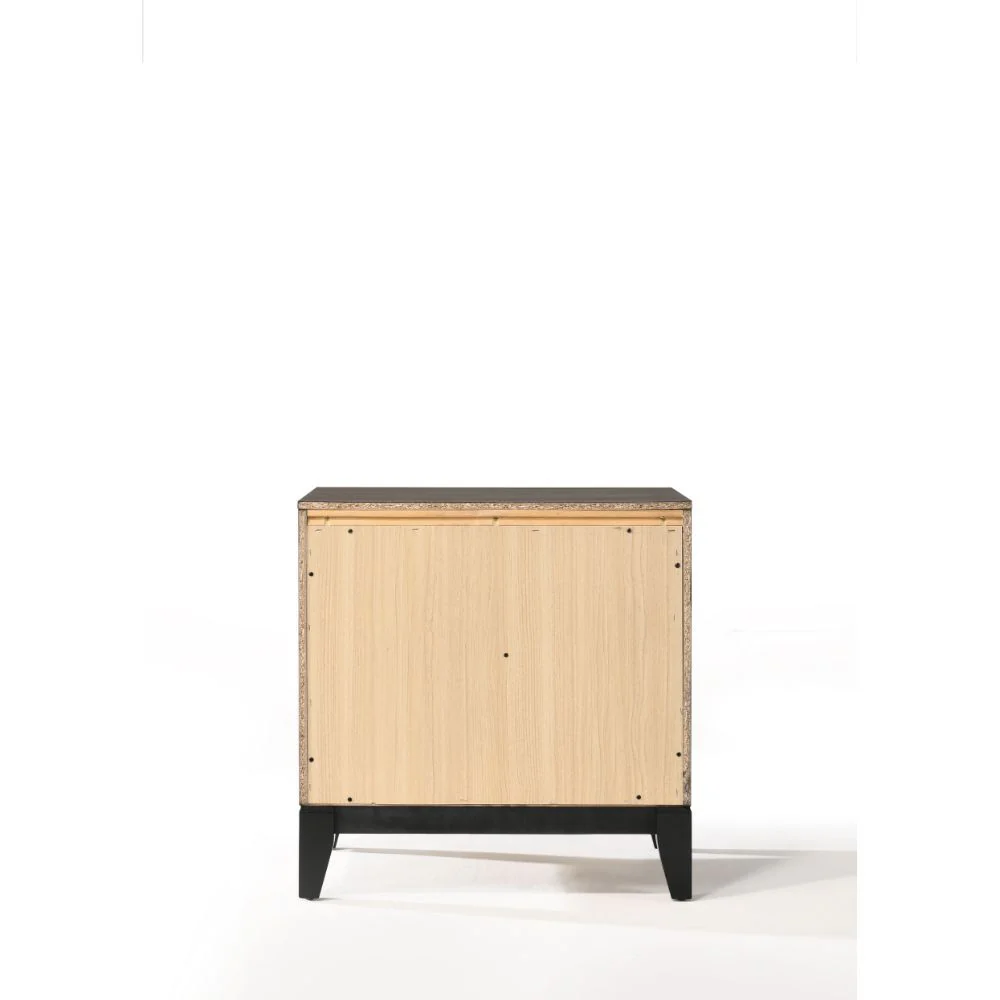 Valdemar - Nightstand - Weathered Gray - Funk Metal Works LLC