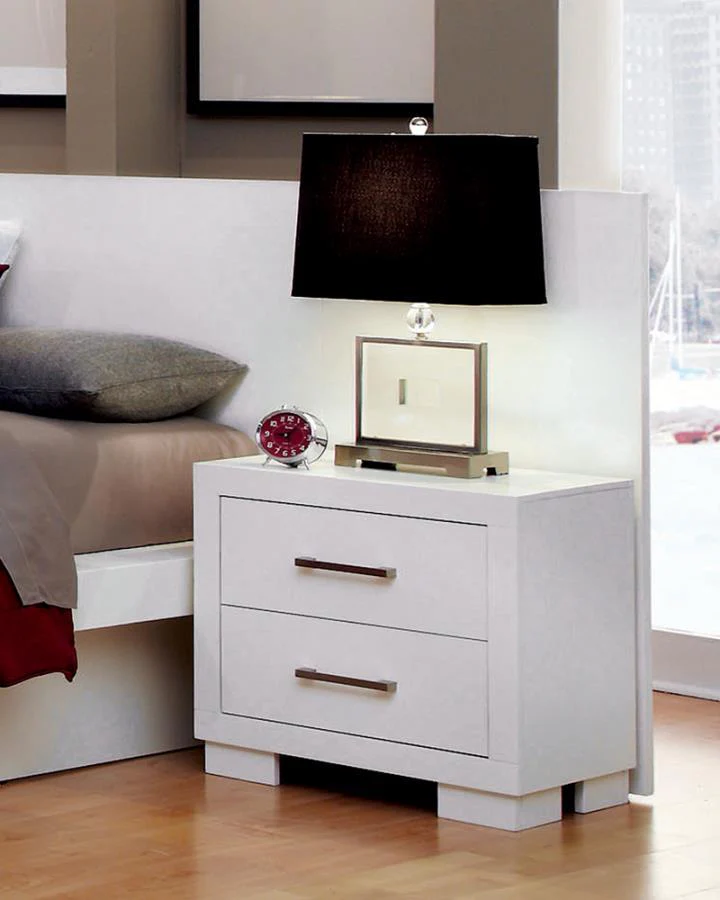 Jessica - 2-drawer Nightstand - Funk Metal Works LLC