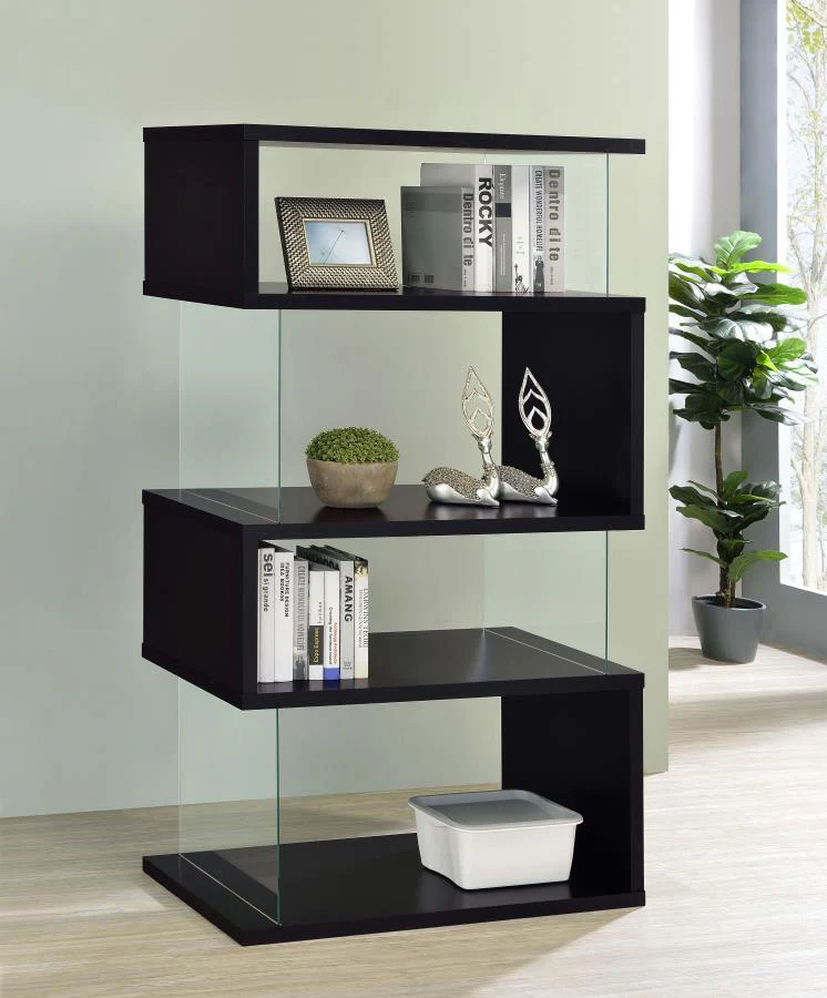Coaster - 4-tier Bookcase - Funk Metal Works LLC