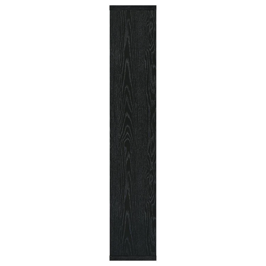 Linbrook - 10-Shelf Bookcase - Black - Funk Metal Works LLC