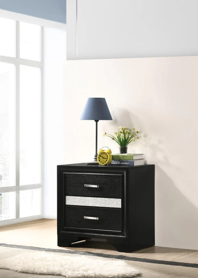 Miranda - 2-drawer Nightstand Tray - Funk Metal Works LLC