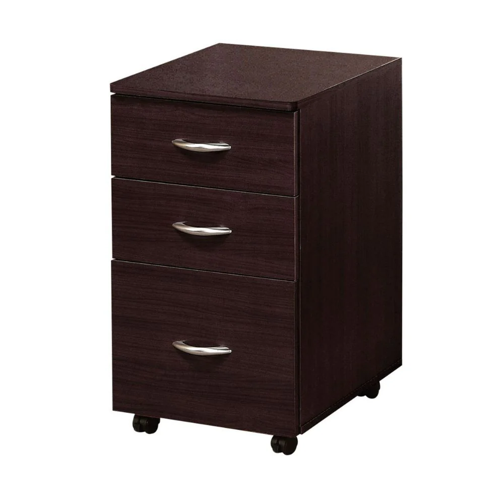 Marlow - File Cabinet - Espresso - Funk Metal Works LLC