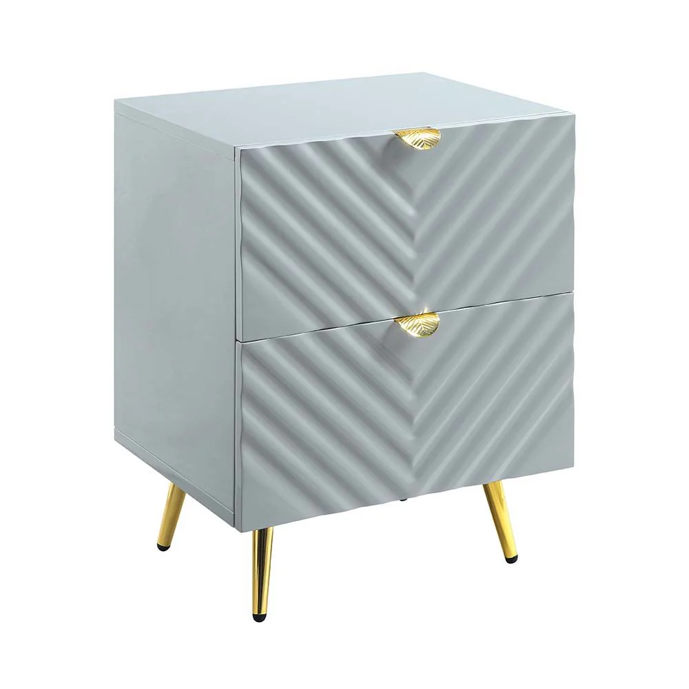 Gaines - Nightstand - Funk Metal Works LLC