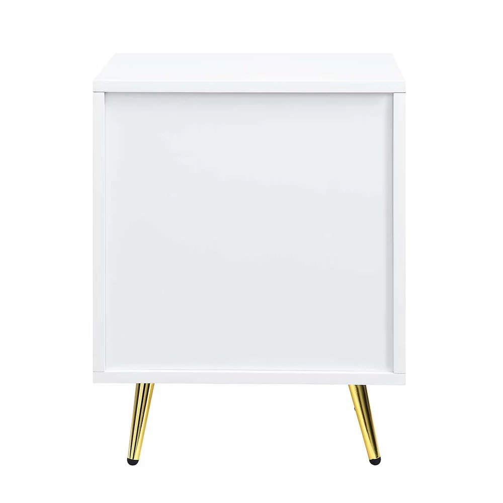 Gaines - Nightstand - Funk Metal Works LLC