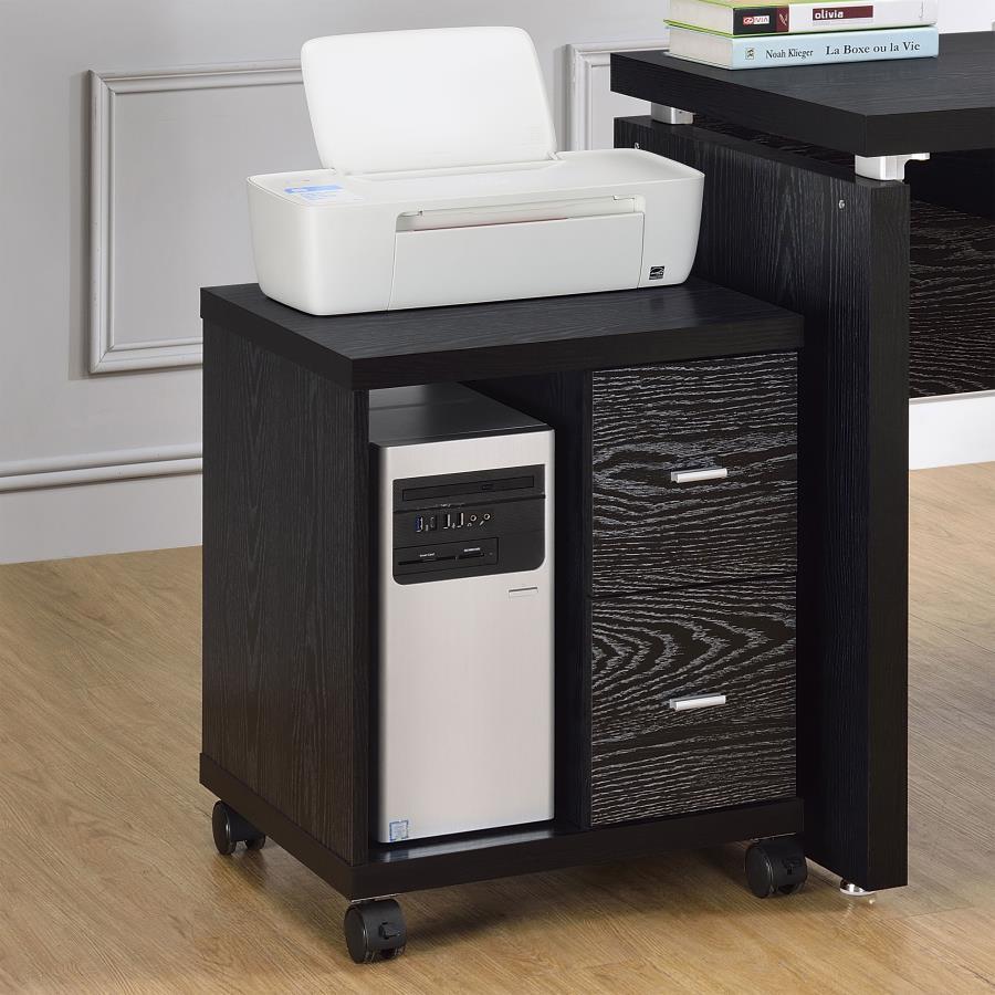Russell - 2-drawer CPU Stand - Funk Metal Works LLC