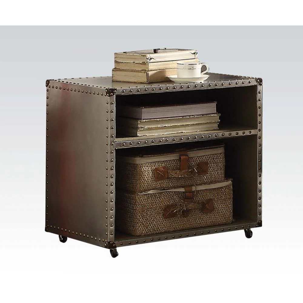 Brancaster - Nightstand - Aluminum - Funk Metal Works LLC
