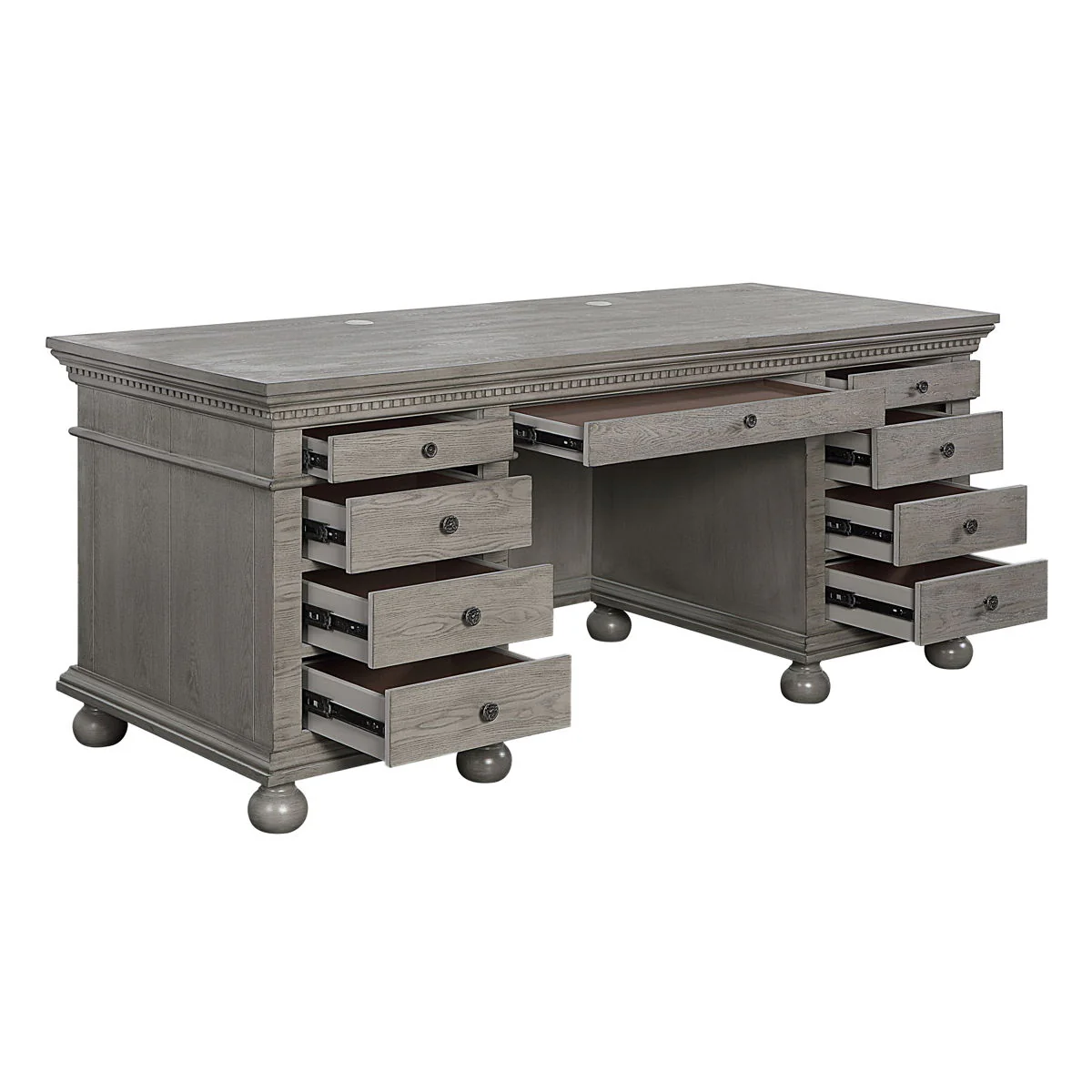 Gustave - Executive Desk - Funk Metal Works LLC