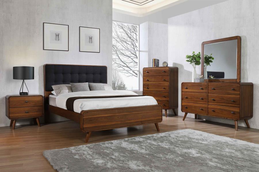 Robyn - 2-Drawer Nightstand - Brown - Funk Metal Works LLC