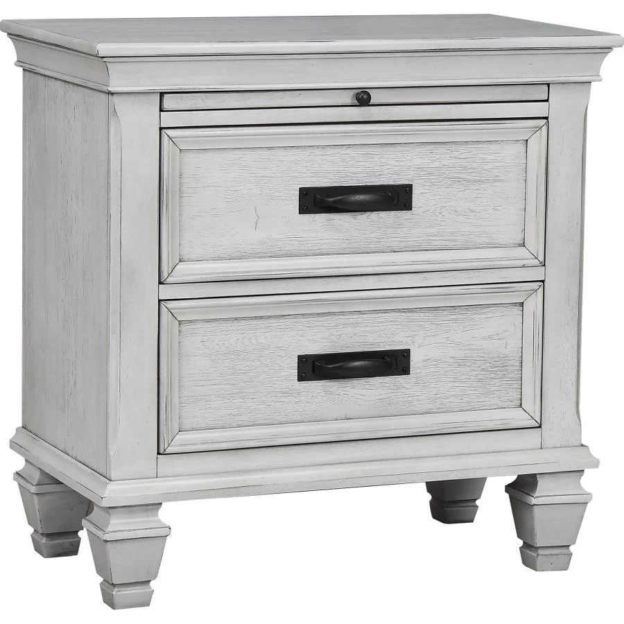 Franco - 2-drawer Nightstand - Funk Metal Works LLC