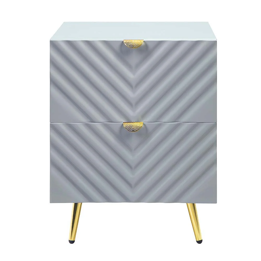 Gaines - Nightstand - Funk Metal Works LLC