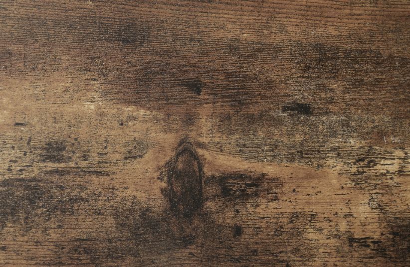 Bellarose - Writing Desk - Rustic Oak Finish - Funk Metal Works LLC