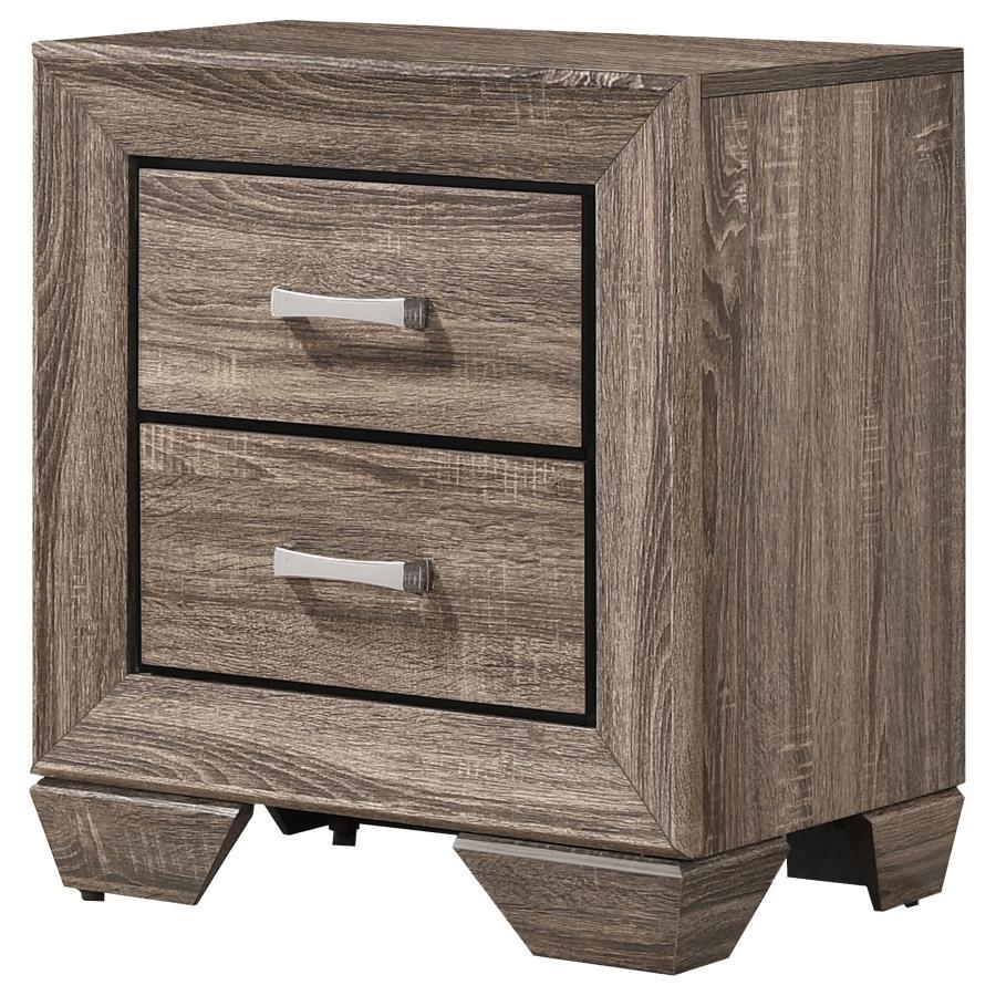 Kauffman - Nightstand - Light Brown - Funk Metal Works LLC