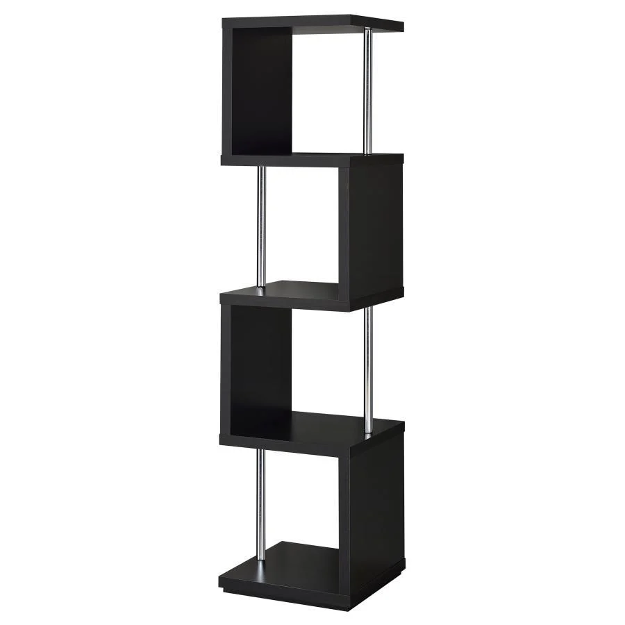 Coaster - 4-shelf Bookcase - Funk Metal Works LLC