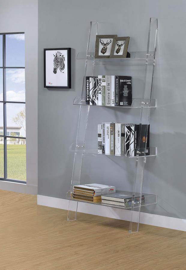 Amaturo - Bookcase - White - Funk Metal Works LLC