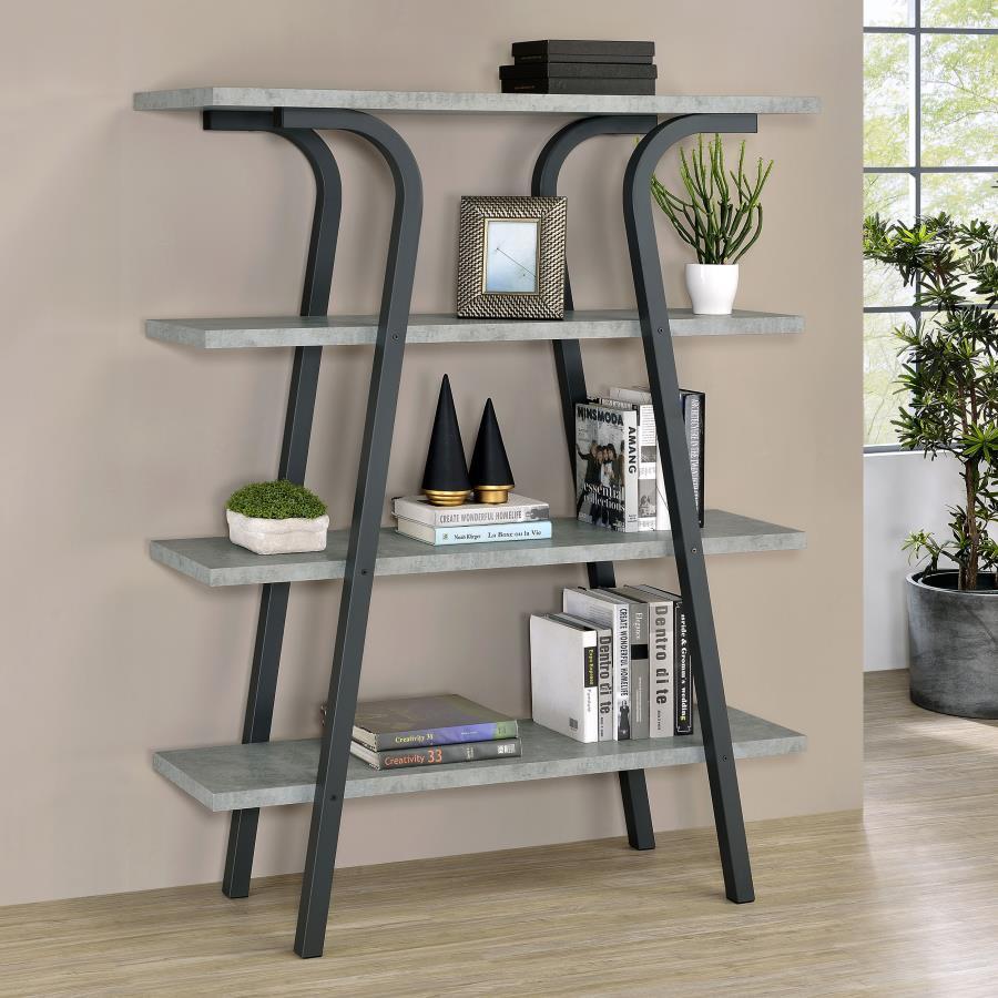 Tatum - Bookcase - Funk Metal Works LLC