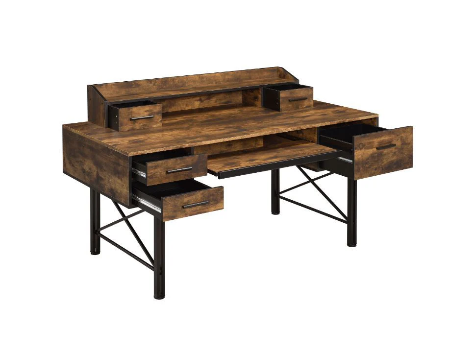 Safea - Computer Desk - Funk Metal Works LLC