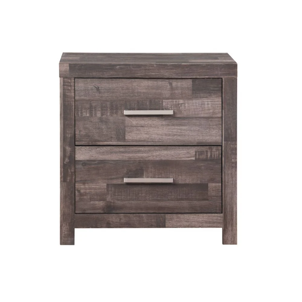 Juniper - Nightstand - Dark Cherry - Funk Metal Works LLC