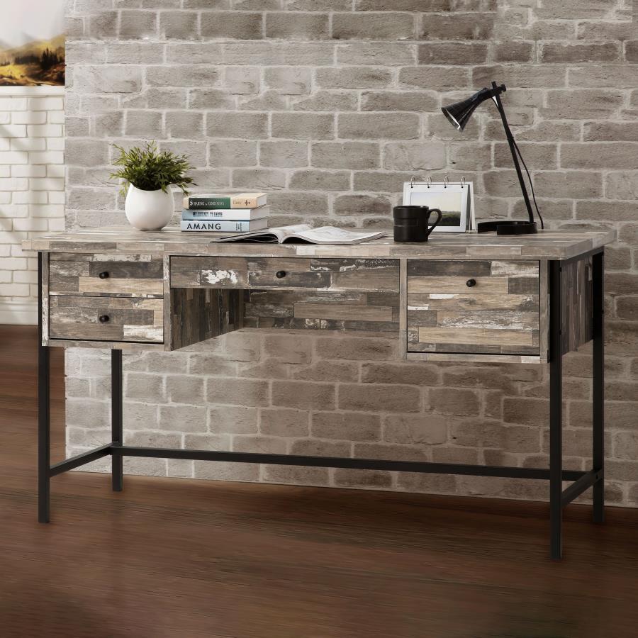 Kemper - Writing Desk - Light Brown - Funk Metal Works LLC