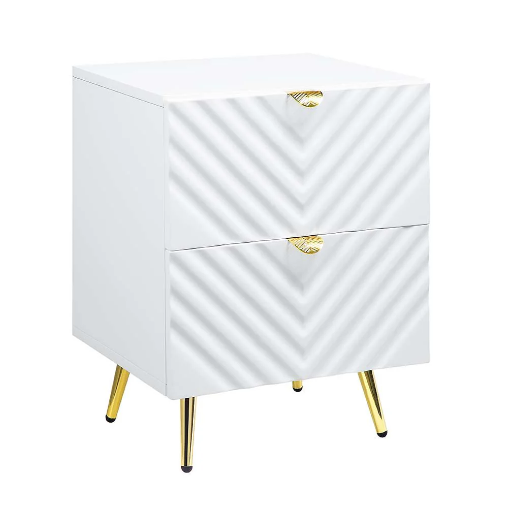 Gaines - Nightstand - Funk Metal Works LLC