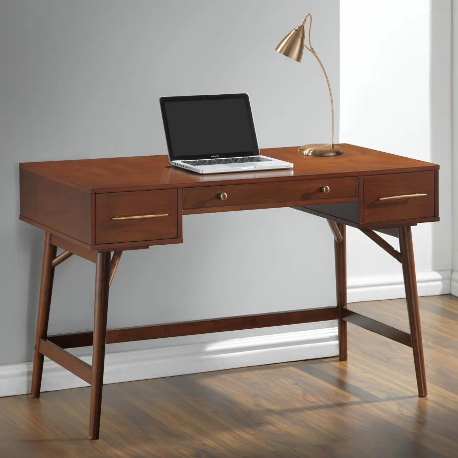Coaster - 3-drawer Writing Desk - Funk Metal Works LLC