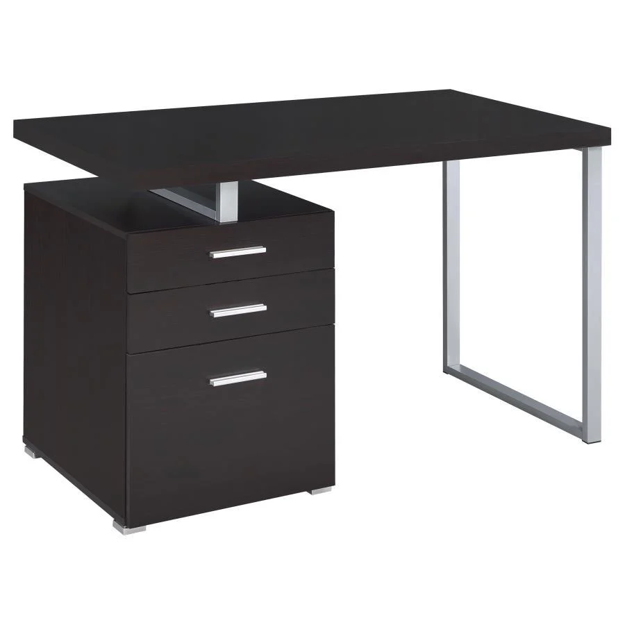 Brennan - 3-drawer Office Desk - Funk Metal Works LLC