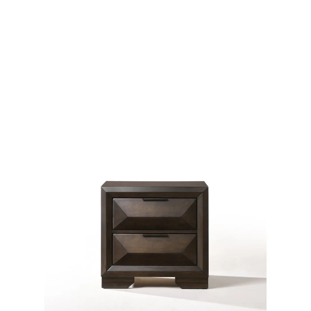 Merveille - Nightstand - Espresso - Funk Metal Works LLC