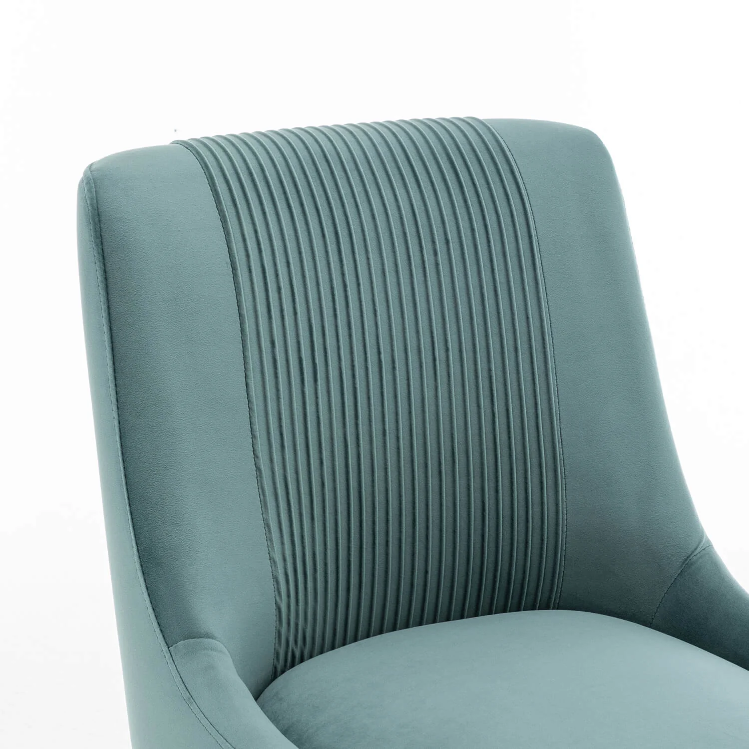 SEYNAR Contempoary Velvet Dining Chair Set of 2/4/6 with Metal Frame Legs and Back Pull - Funk Metal Works LLC