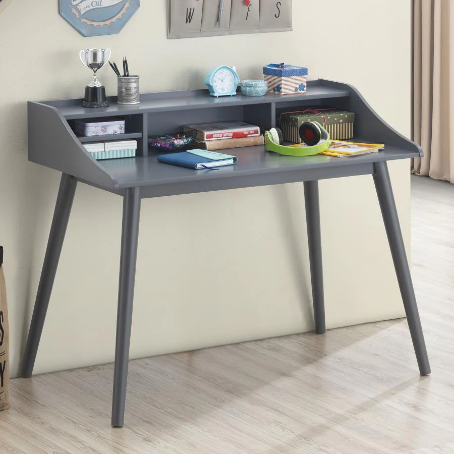 Percy - 4-compartment Writing Desk - Funk Metal Works LLC