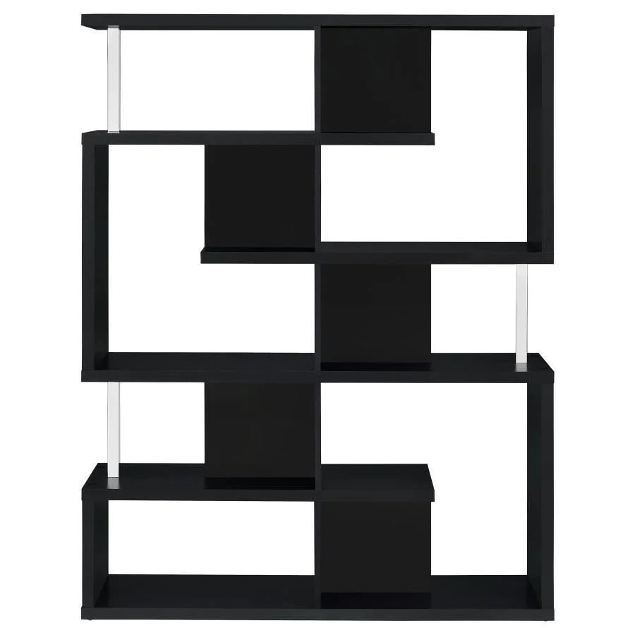 Coaster - 5-tier Geometric Design Bookcase - Funk Metal Works LLC