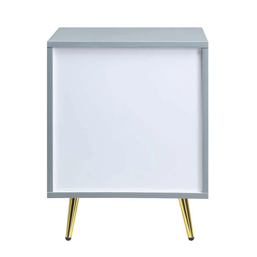 Gaines - Nightstand - Funk Metal Works LLC