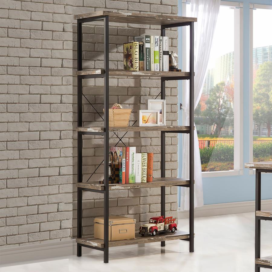 Kemper - Bookcase - Light Brown - Funk Metal Works LLC