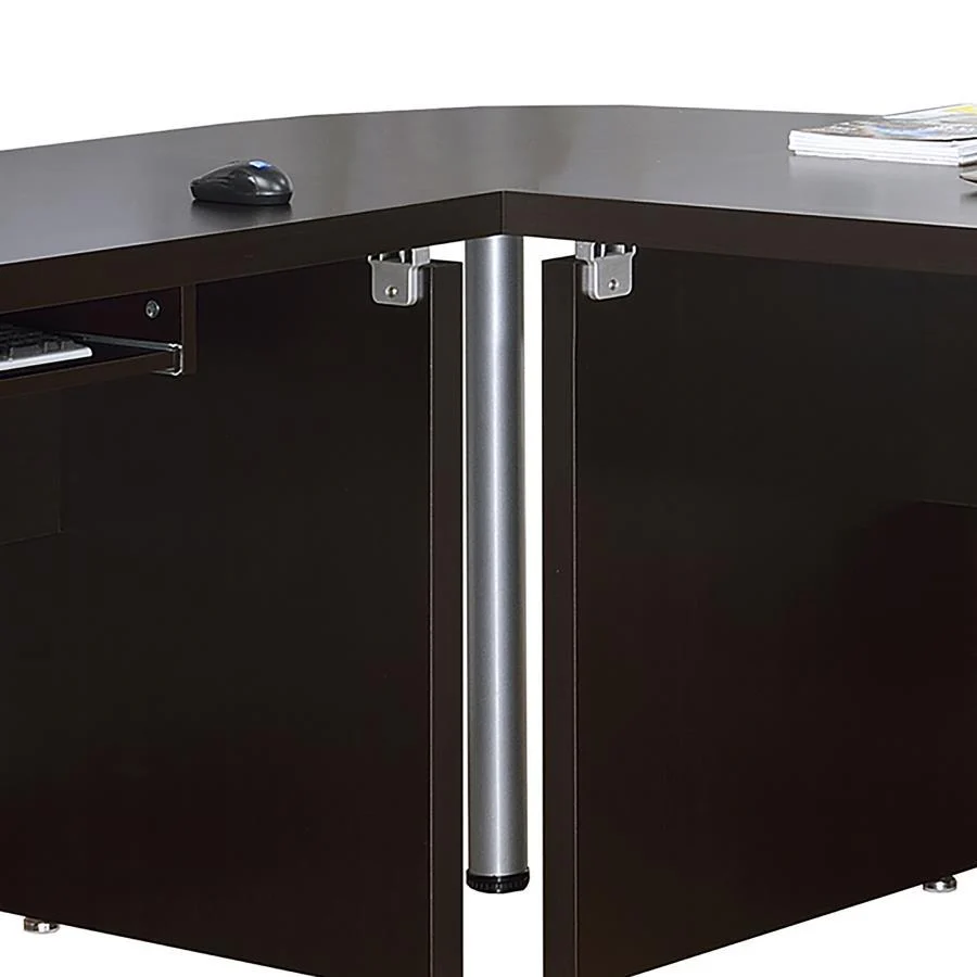 Skylar - Square Corner Table - Brown - Funk Metal Works LLC