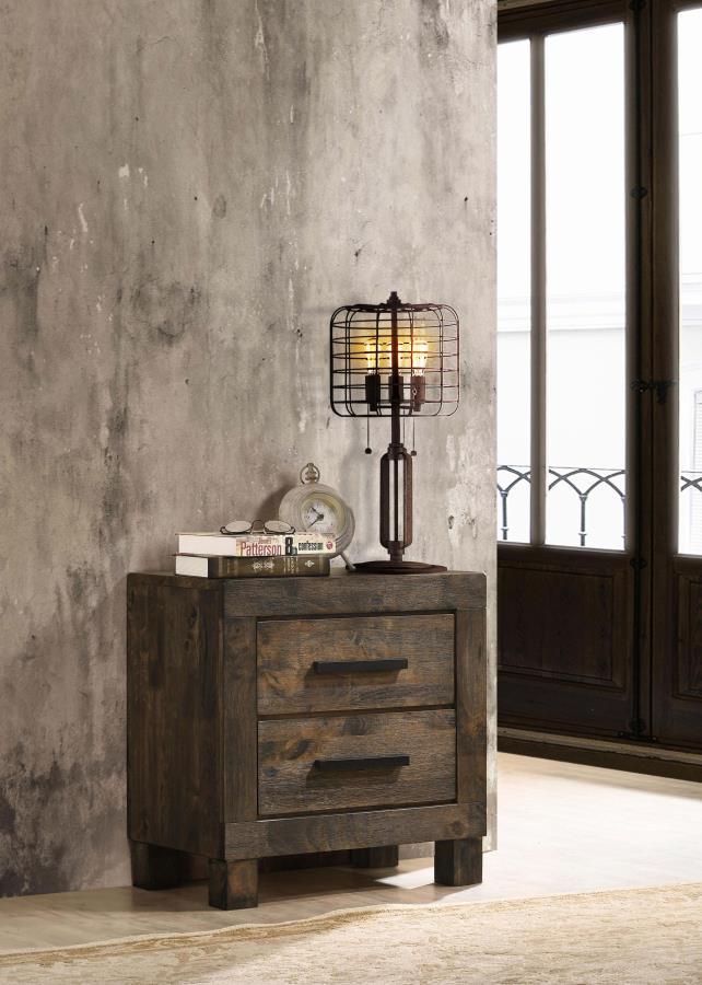 Woodmont Collection - Nightstand - Funk Metal Works LLC