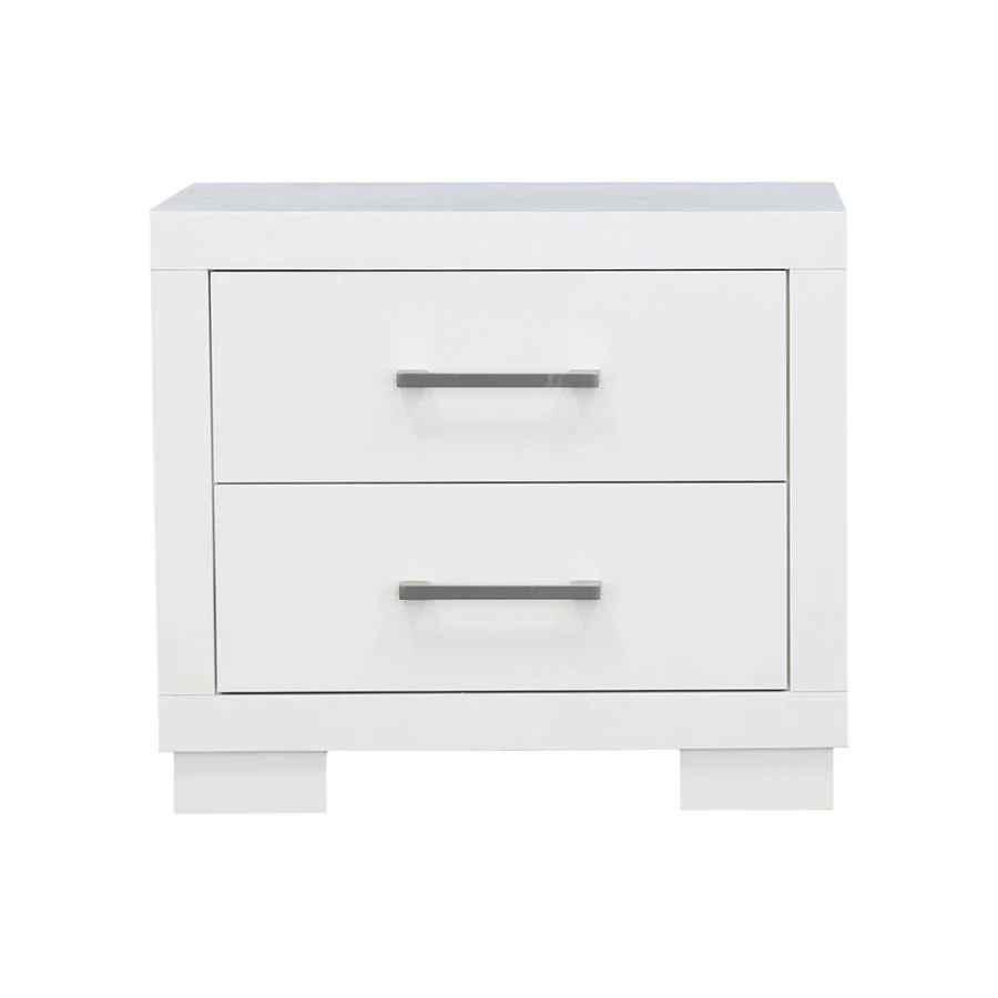 Jessica - 2-drawer Nightstand - Funk Metal Works LLC