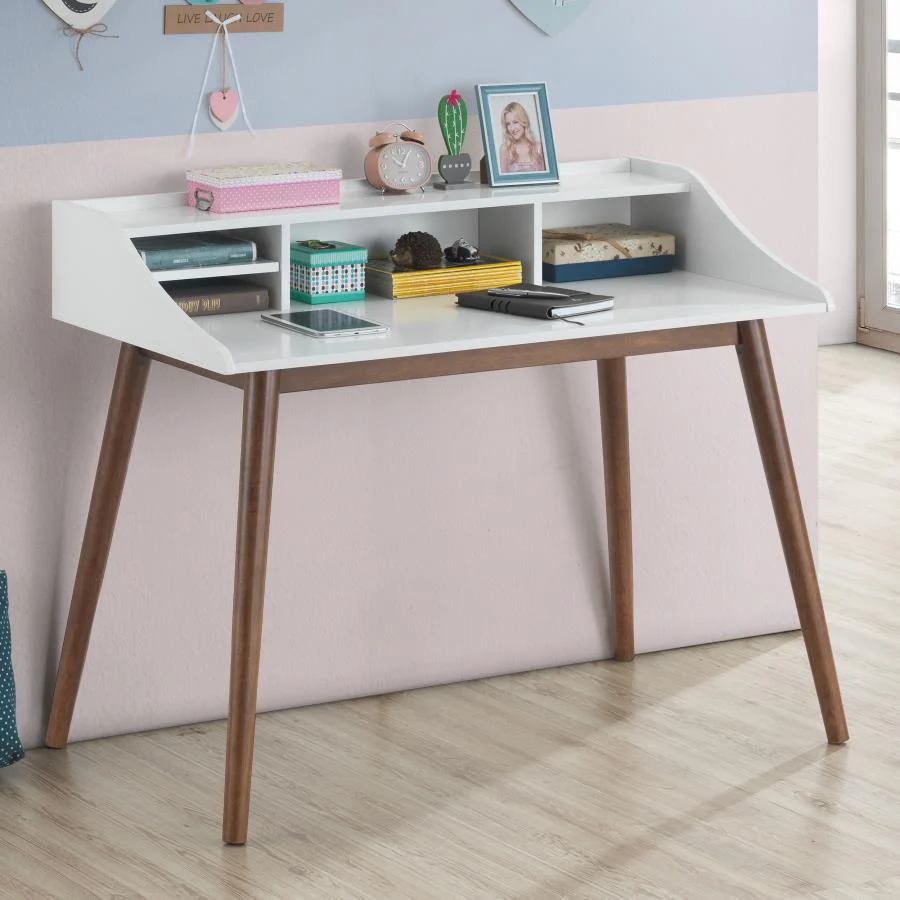 Percy - 4-compartment Writing Desk - Funk Metal Works LLC