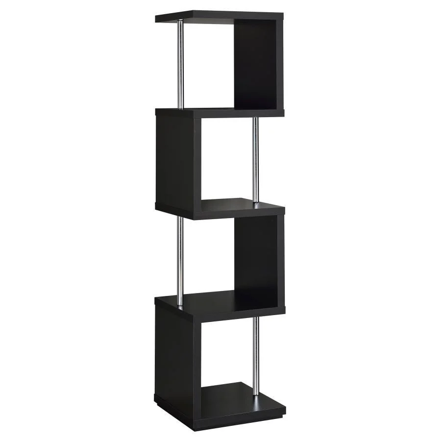 Coaster - 4-shelf Bookcase - Funk Metal Works LLC