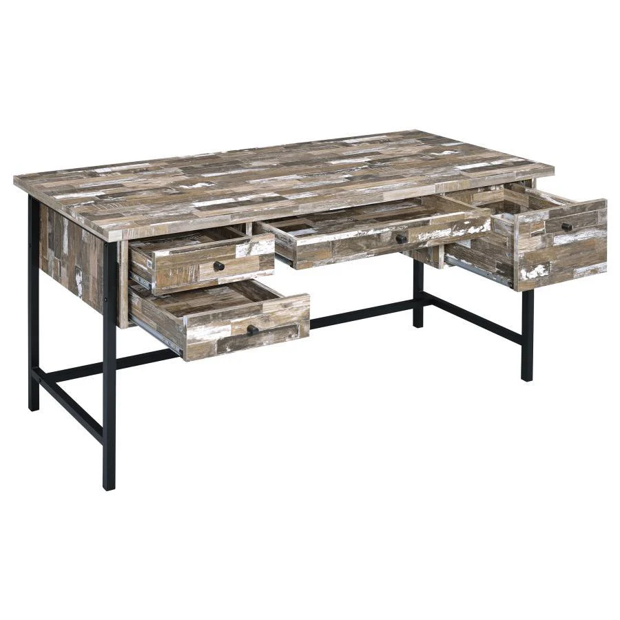 Kemper - Writing Desk - Light Brown - Funk Metal Works LLC