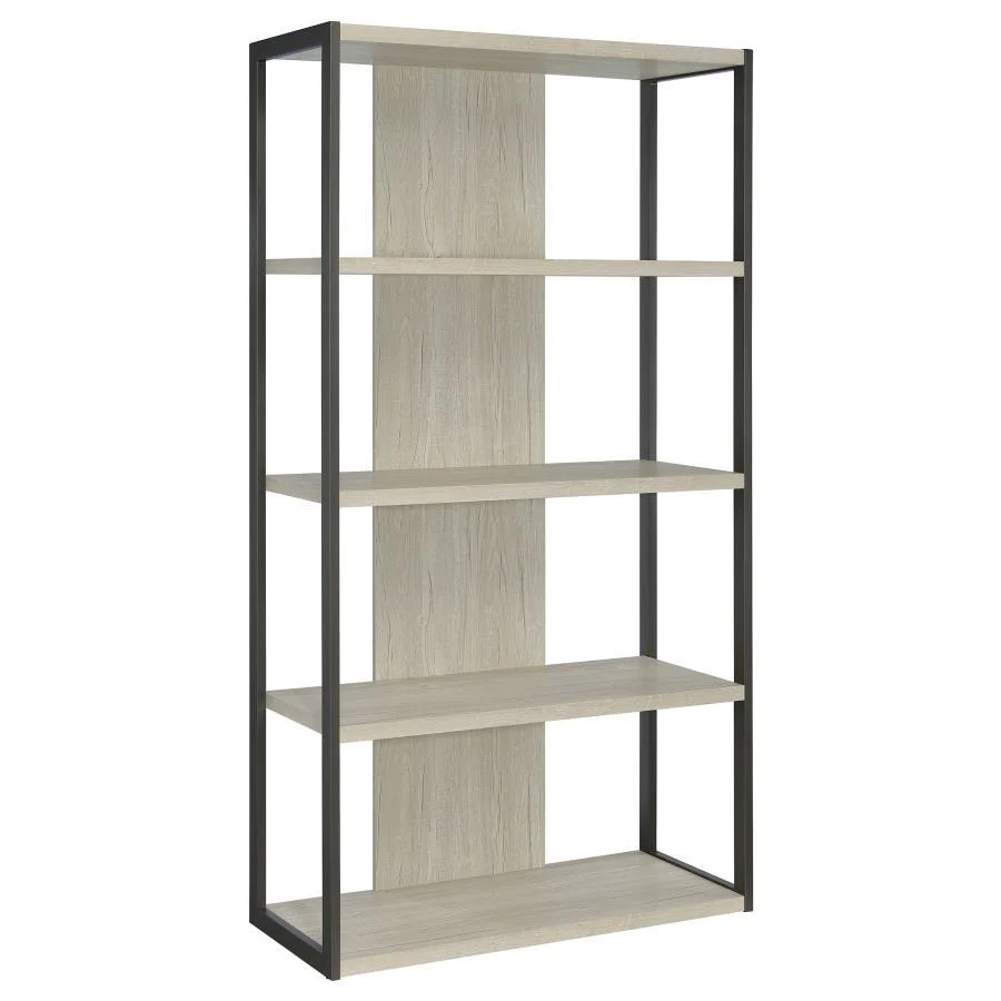 Loomis - Bookcase - Beige - Funk Metal Works LLC