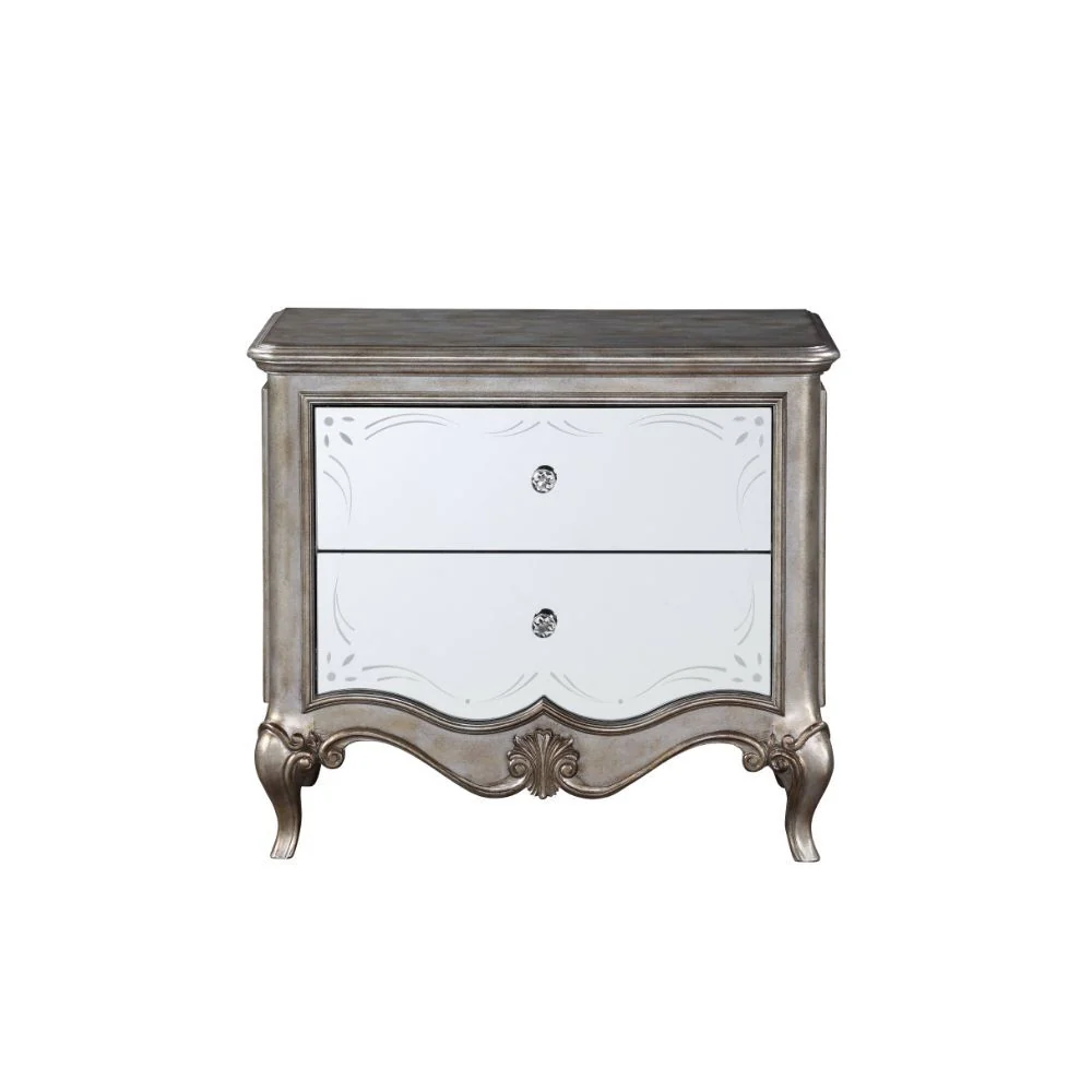 Esteban - Nightstand - Antique Champagne - 28