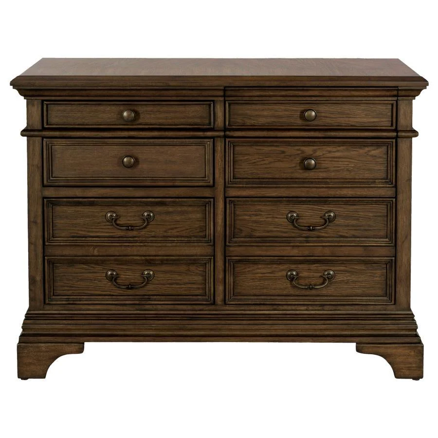 Hartshill - 5-Drawer File Cabinet - Brown - Funk Metal Works LLC