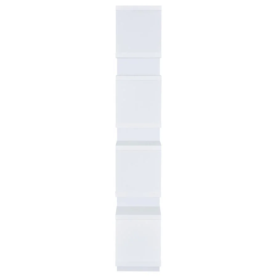 Coaster - 4-tier Open Back Bookcase - Funk Metal Works LLC