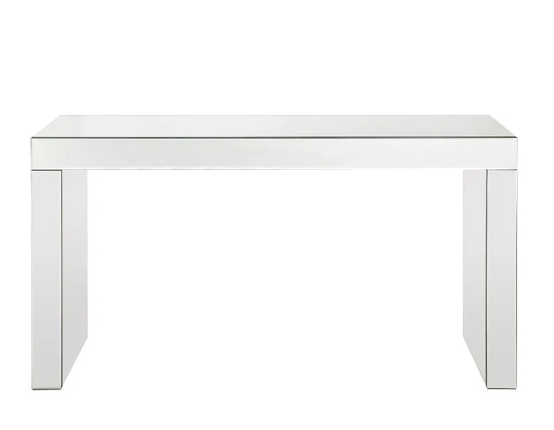 Noralie - Writing Desk - Mirrored - Funk Metal Works LLC